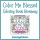 COLOR ME BLESSED COLORING BOOK GIVEAWAY