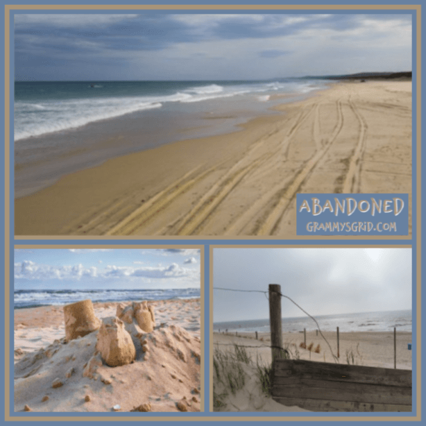 ABANDONED - WORDLESS #beach #ocean #dunes #abandoned #sandcastle #wordless #wednesday #wordlesswednesday #photo #photography 